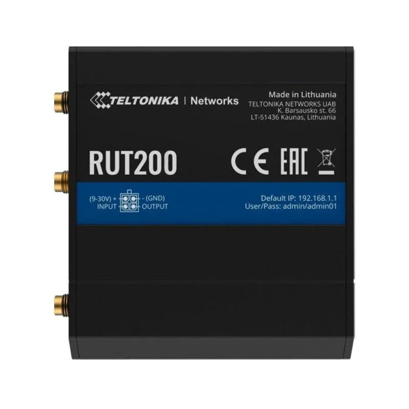 Router Teltonika RUT200 4G LTE Wi-Fi 2,4 GHz - immagine 1