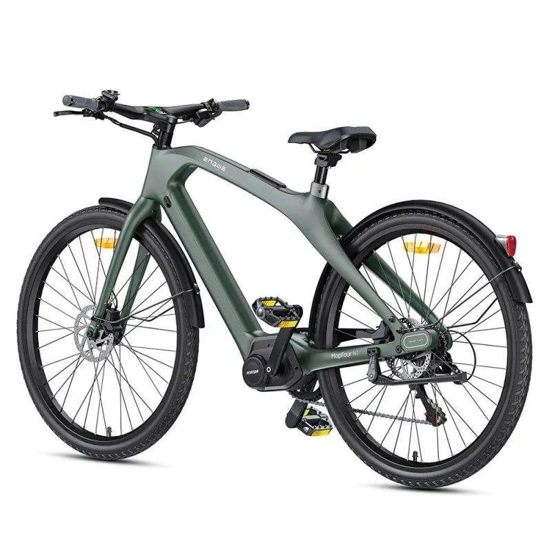 Bicicletta elettrica ENGWE MapFour N1 Pro carbonio 250 W 80 Nm verde - immagine 1