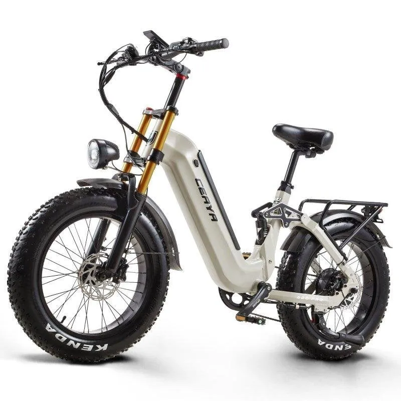Bicicletta Elettrica CEAYA A20 Pro 250W 48V 20Ah Fat Tire Doppia Sospensione - immagine 1