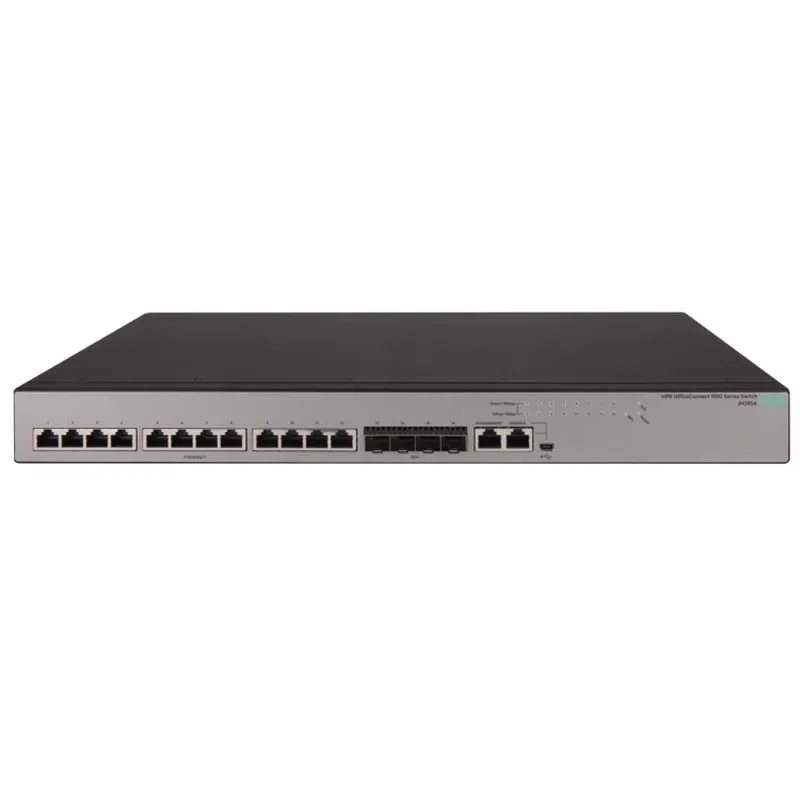 HPE OfficeConnect 1950 12xGT 4SFP+ Gestito L3 10G Ethernet (100/1000/10000) 1U Grigio - immagine 1