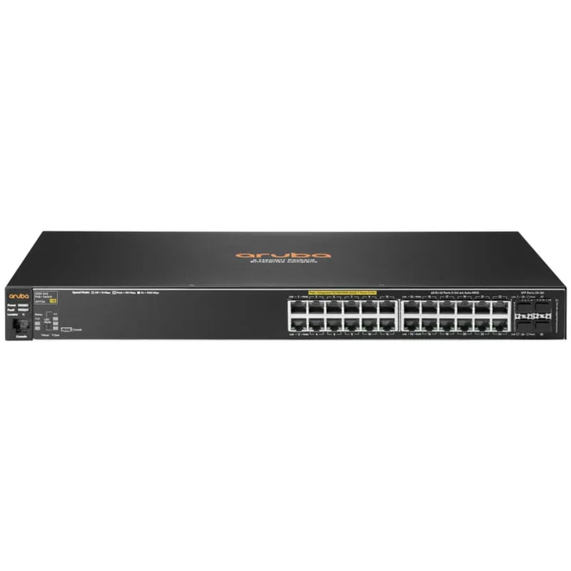 Aruba 2530 24G PoE+ Gestito L2 Gigabit Ethernet (10/100/1000) Supporto Power over Ethernet (PoE) 1U Grigio - immagine 1