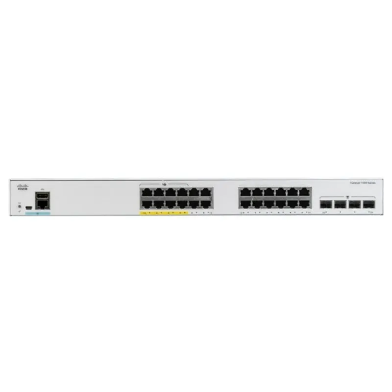 Switch Cisco Catalyst C1000-24P-4G-L 24 porte Gigabit + 4 SFP - immagine 1