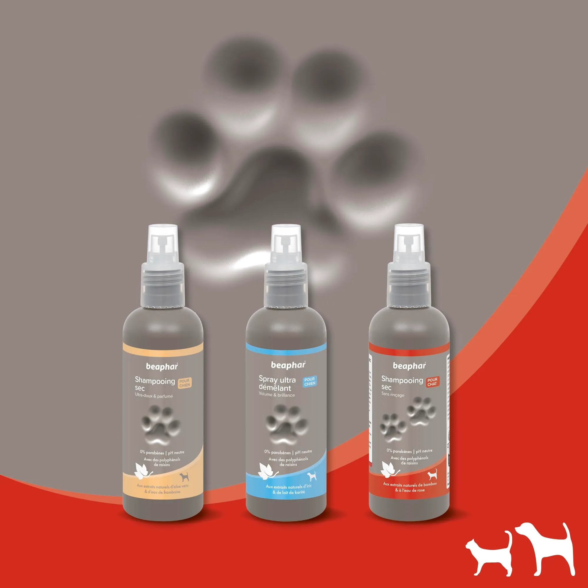 BEAPHAR Shampoo secco ultra morbido e profumato per gatti – con estratti naturali di bambù e acqua di rosa – rivitalizza e rinfresca il mantello – limita il sebo in eccesso – senza risciacquo – 200 ml - immagine 6
