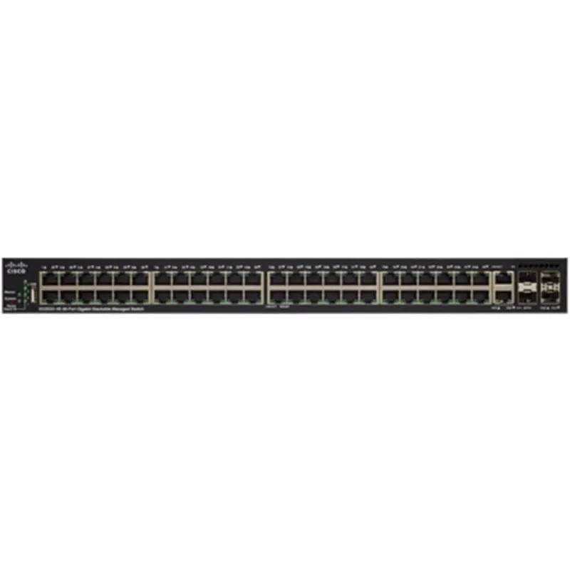 Switch Cisco SG350X-48P 48 porte Gigabit PoE + 2 SFP+ - immagine 1