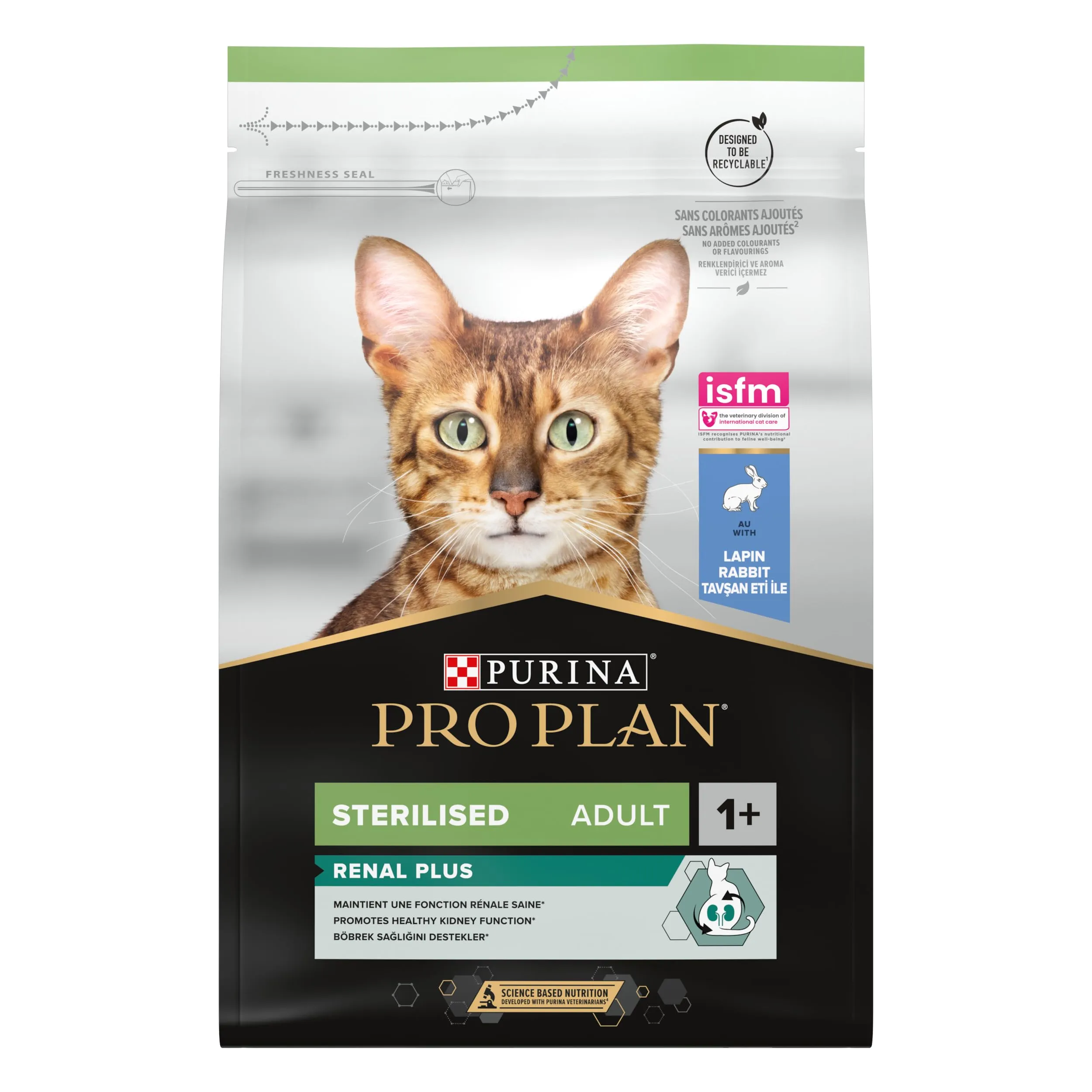 PURINA PRO PLAN Renal Plus, Crocchette Gatti Sterilizzati, Sacco da 3 kg - immagine 2
