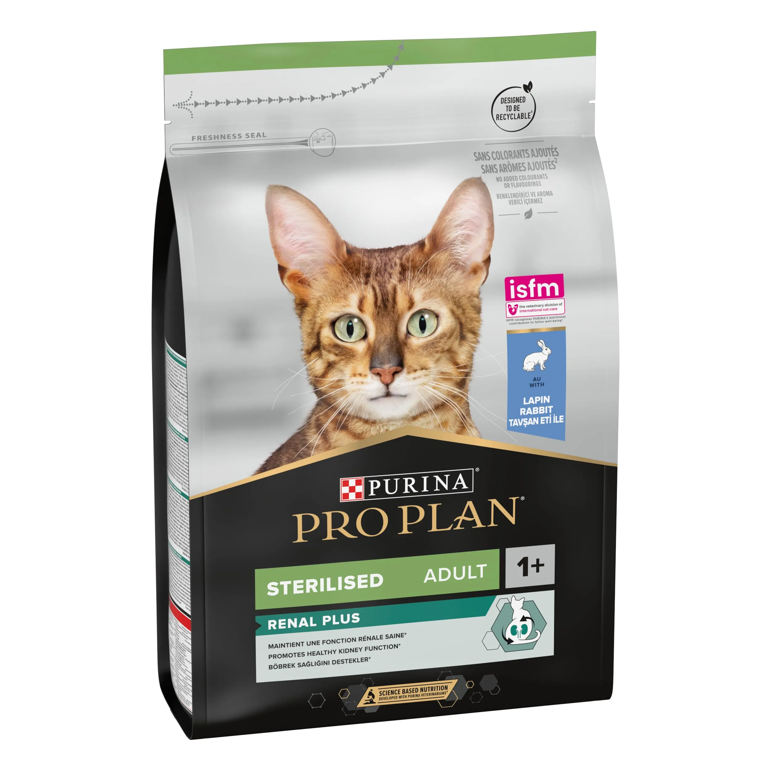 PURINA PRO PLAN Renal Plus, Crocchette Gatti Sterilizzati, Sacco da 3 kg - immagine 3
