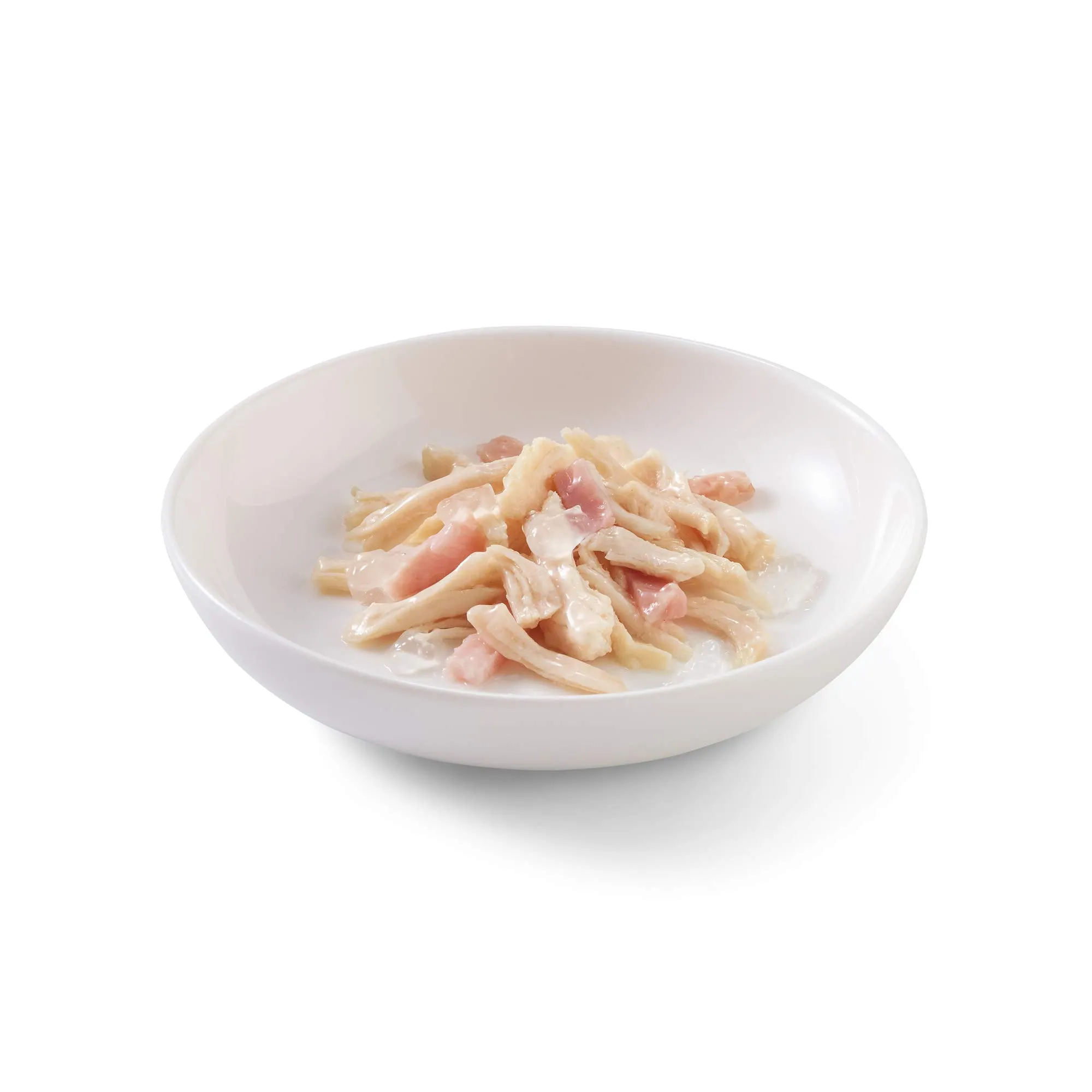 Schesir, Cibo Umido per Gatti Adulti al Gusto Filetti di Pollo con Prosciutto Preparato in Morbida Gelatina - Totale 3,36Kg (24 Lattine da 140G) - immagine 3