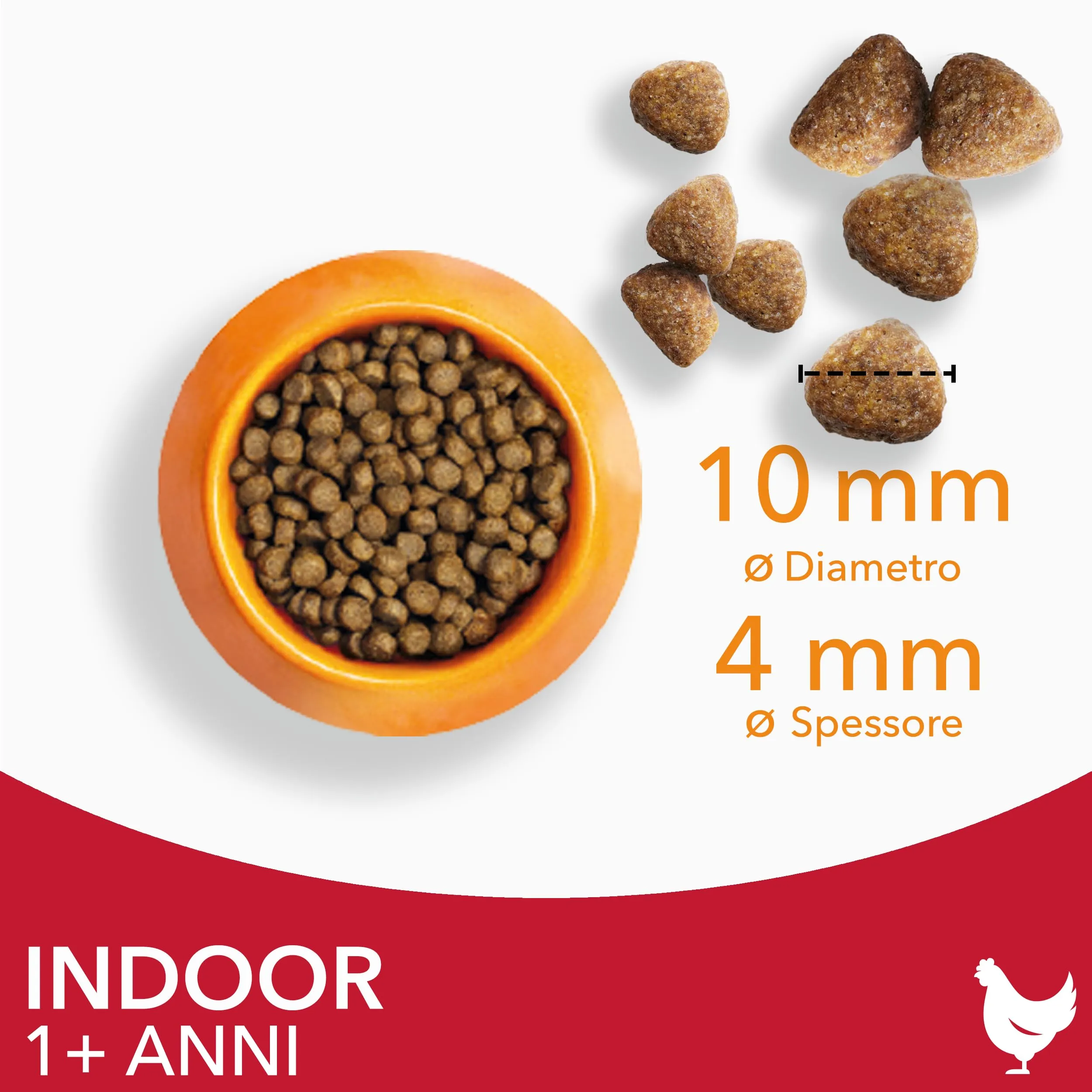 IAMS Indoor - Cibo secco per gatti di casa da 1 anno, 10 kg - immagine 2