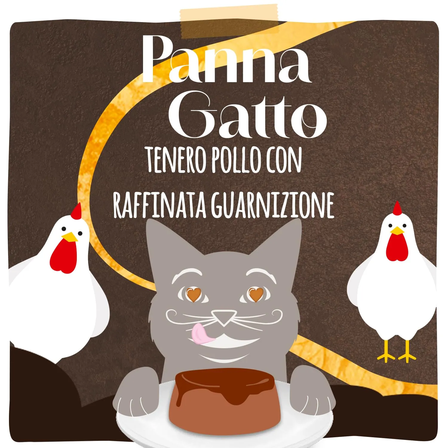 MjAMjAM - Cibo umido Premium per gatti - Panna Gatto - Tenero pollo con raffinata guarnizione, 1 confezione (2x80g), senza cereali - immagine 5