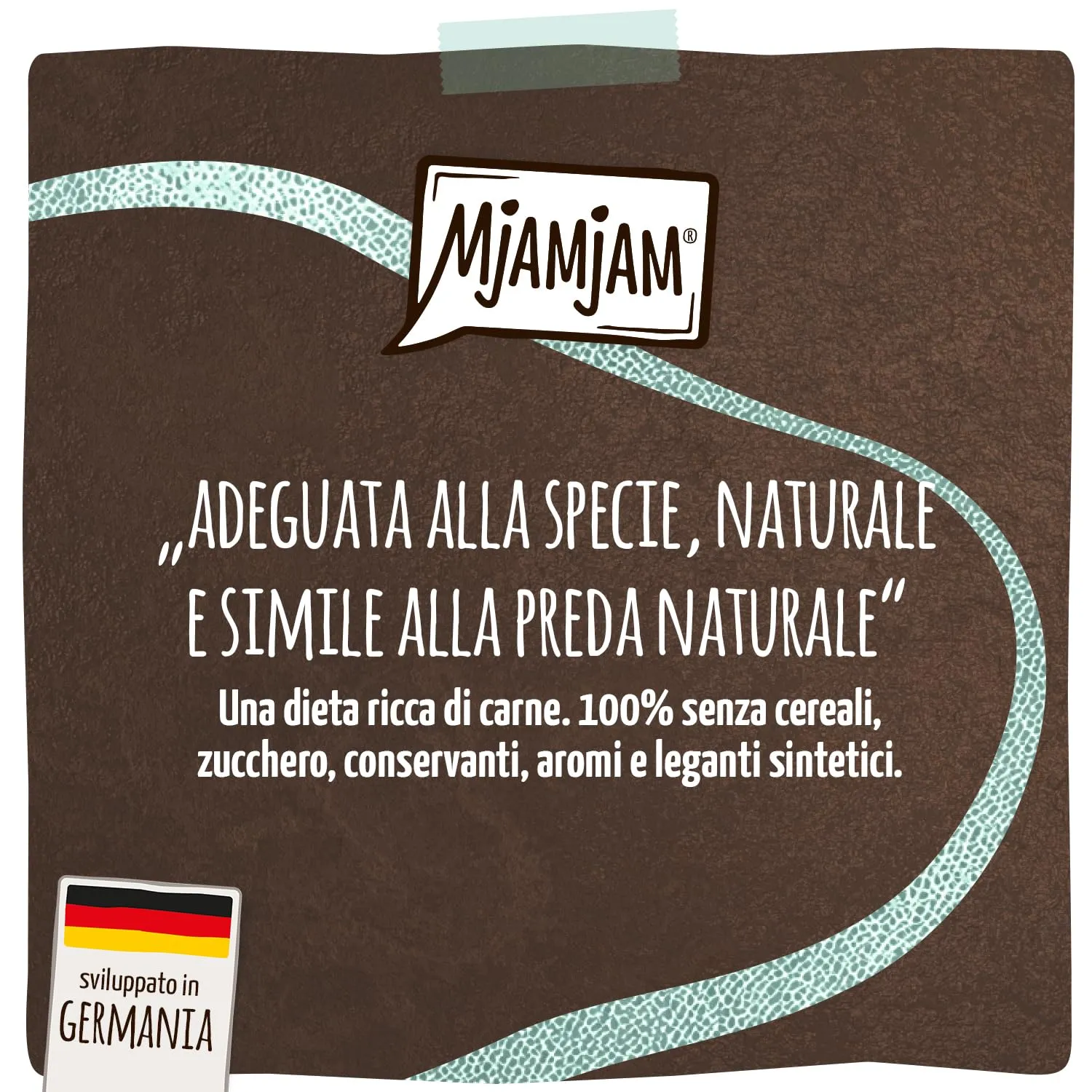 MjAMjAM - Cibo umido Premium per gatti - Panna Gatto - Pregiato tacchino con raffinata guarnizione, 1 confezione (2x80g), senza cereali - immagine 2