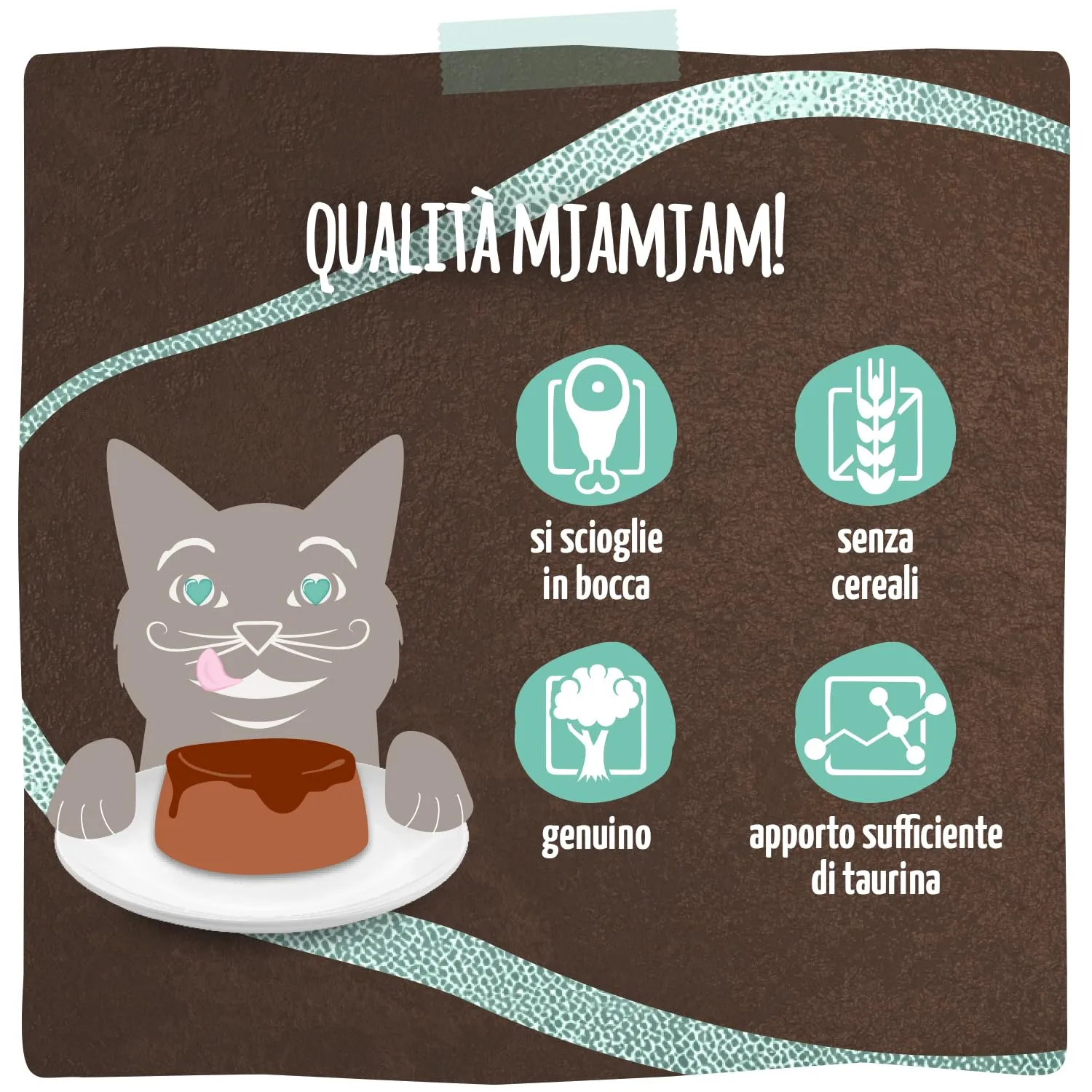 MjAMjAM - Cibo umido Premium per gatti - Panna Gatto - Pregiato tacchino con raffinata guarnizione, 1 confezione (2x80g), senza cereali - immagine 4