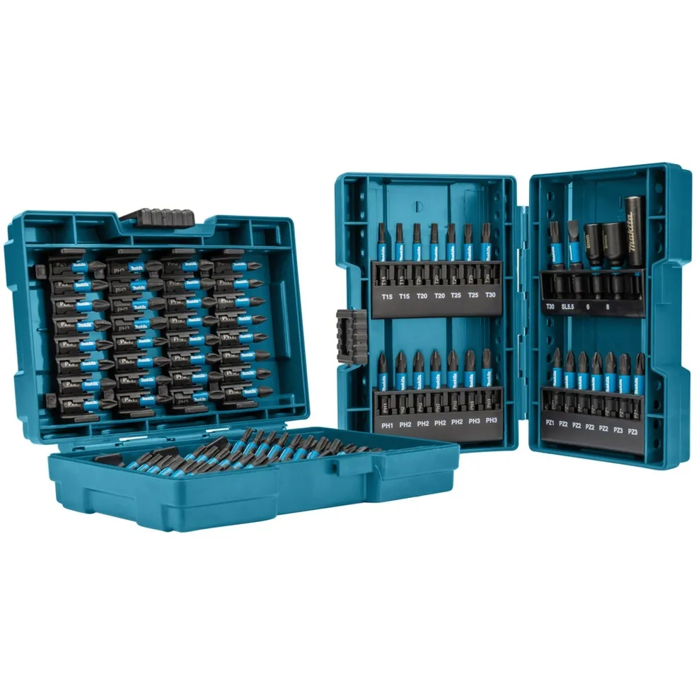 Set di punte Impact Black E-03109, 90 pezzi, Set di bit - immagine 1