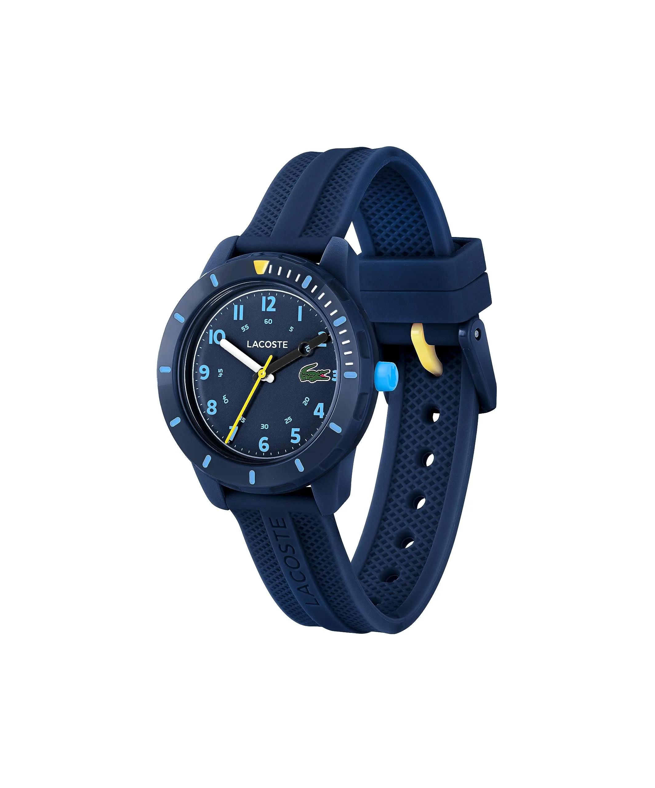 Lacoste Orologio Analogico al Quarzo da Bambini Collezione MINI TENNIS con Cinturino in Silicone Blu Navy - 2030053 - immagine 2