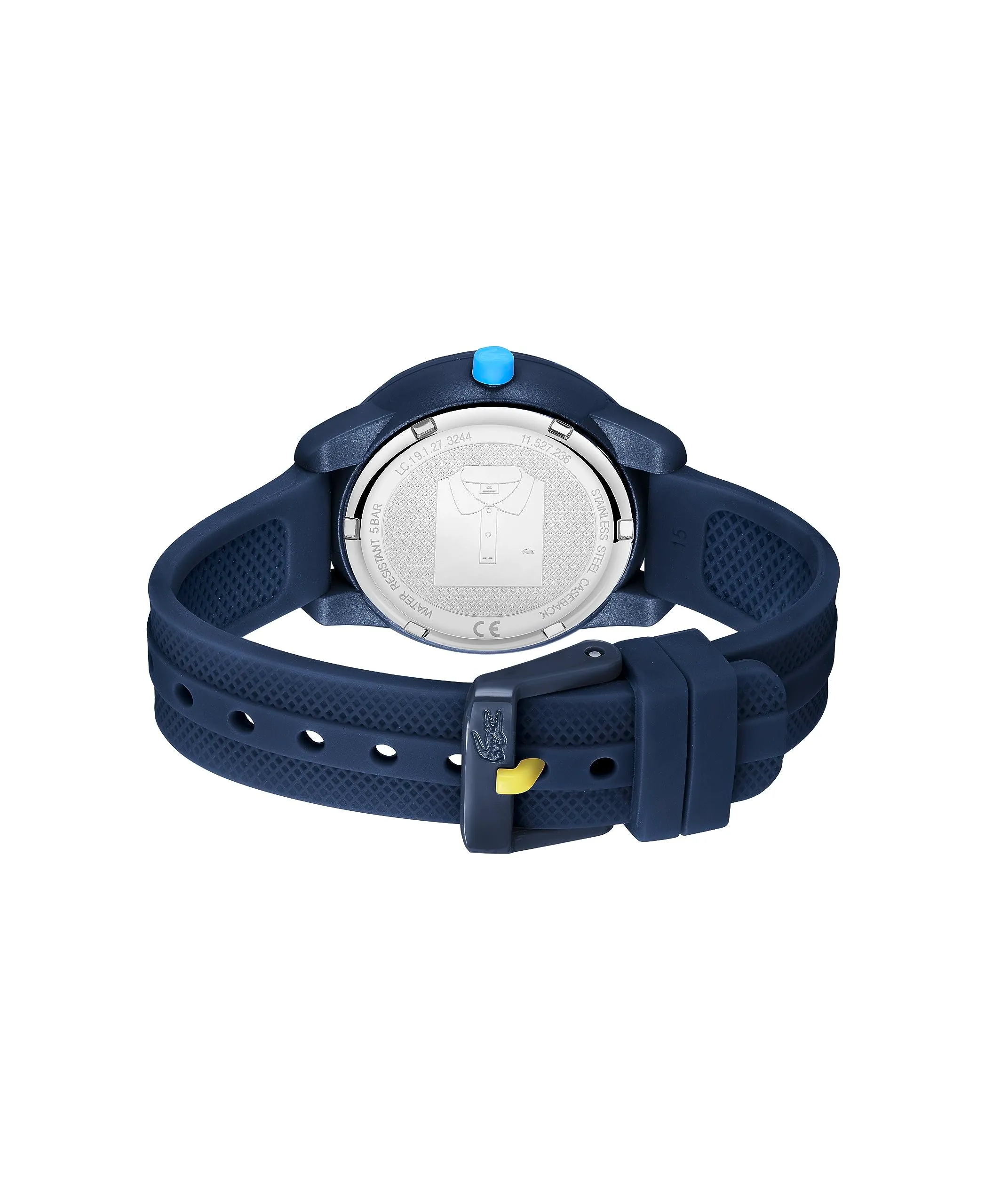 Lacoste Orologio Analogico al Quarzo da Bambini Collezione MINI TENNIS con Cinturino in Silicone Blu Navy - 2030053 - immagine 3