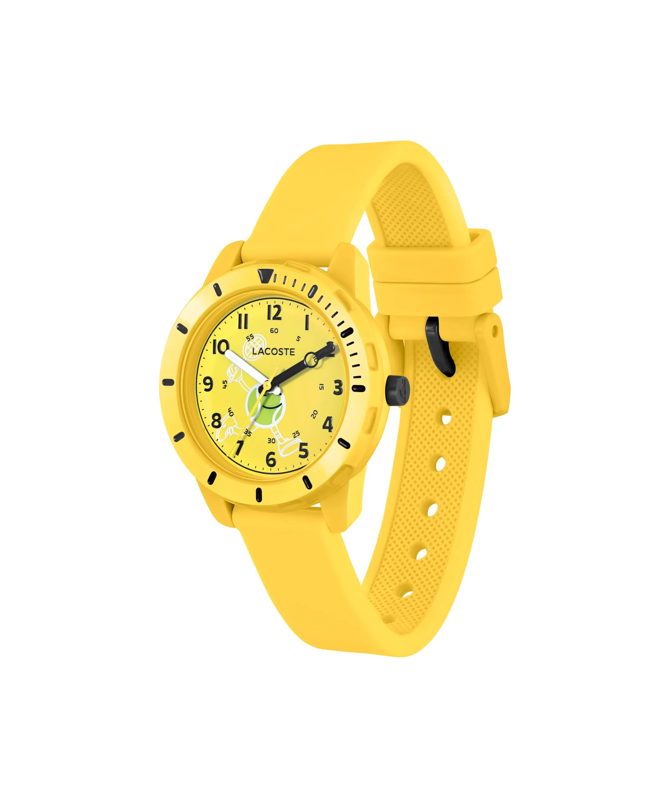Lacoste Orologio Analogico al Quarzo da Bambini Collezione MINI TENNIS con Cinturino in Silicone Giallo - 2030060 - immagine 3