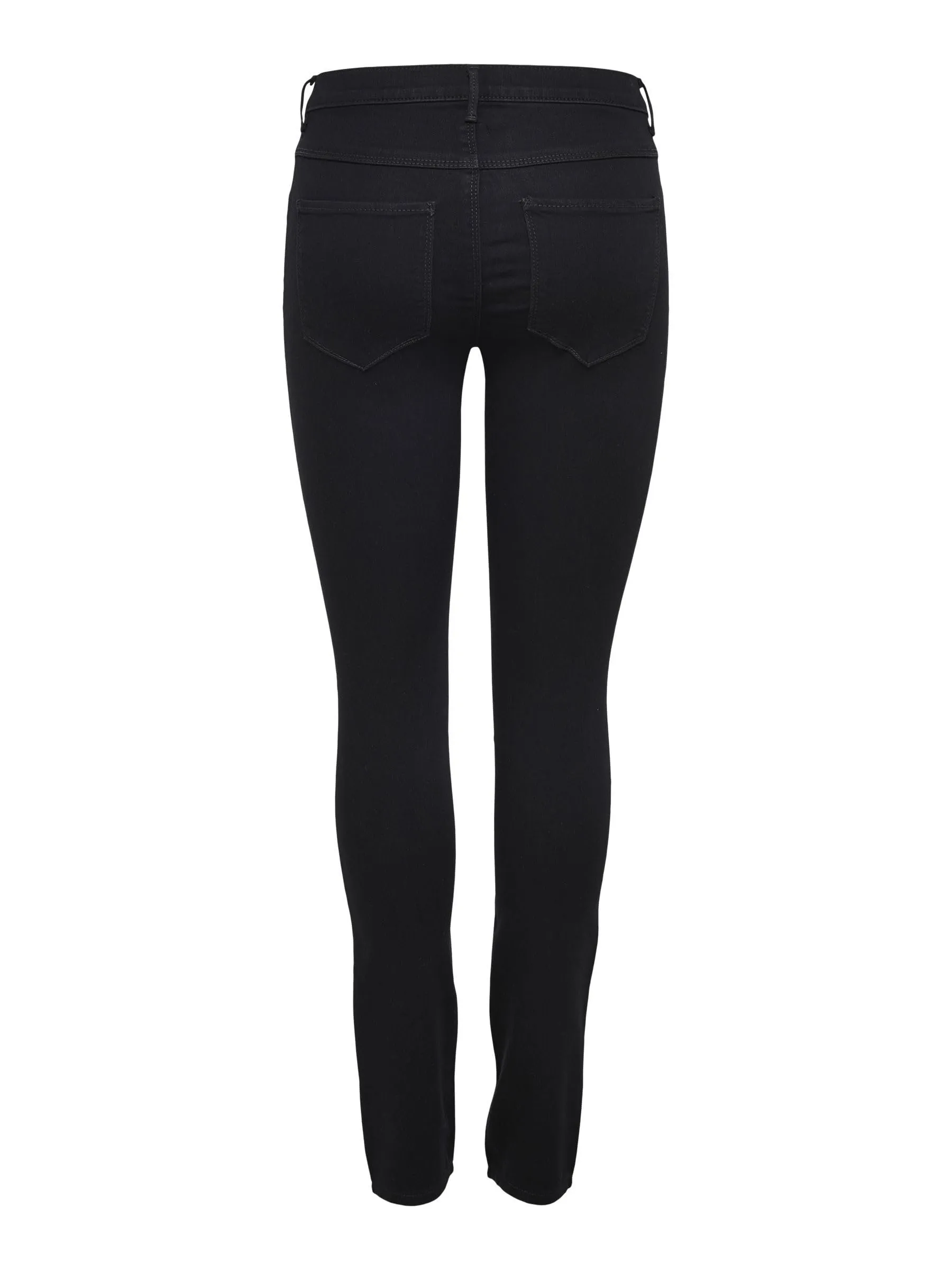 Only Damen Onlrain Reg Skinny Dnm Noos Medium Blue Denim S/32L - immagine 9
