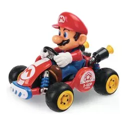 Radiocomando Mario World 2,4 GHz scala 1:18 (21,2cm) MARIO KART Rosso e Blu 370200960 - immagine 1