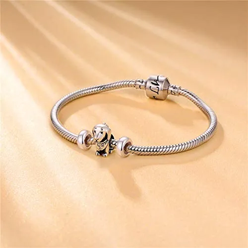 Charm in argento Sterling, Distanziatore per braccialetti Pandora Silver - immagine 7
