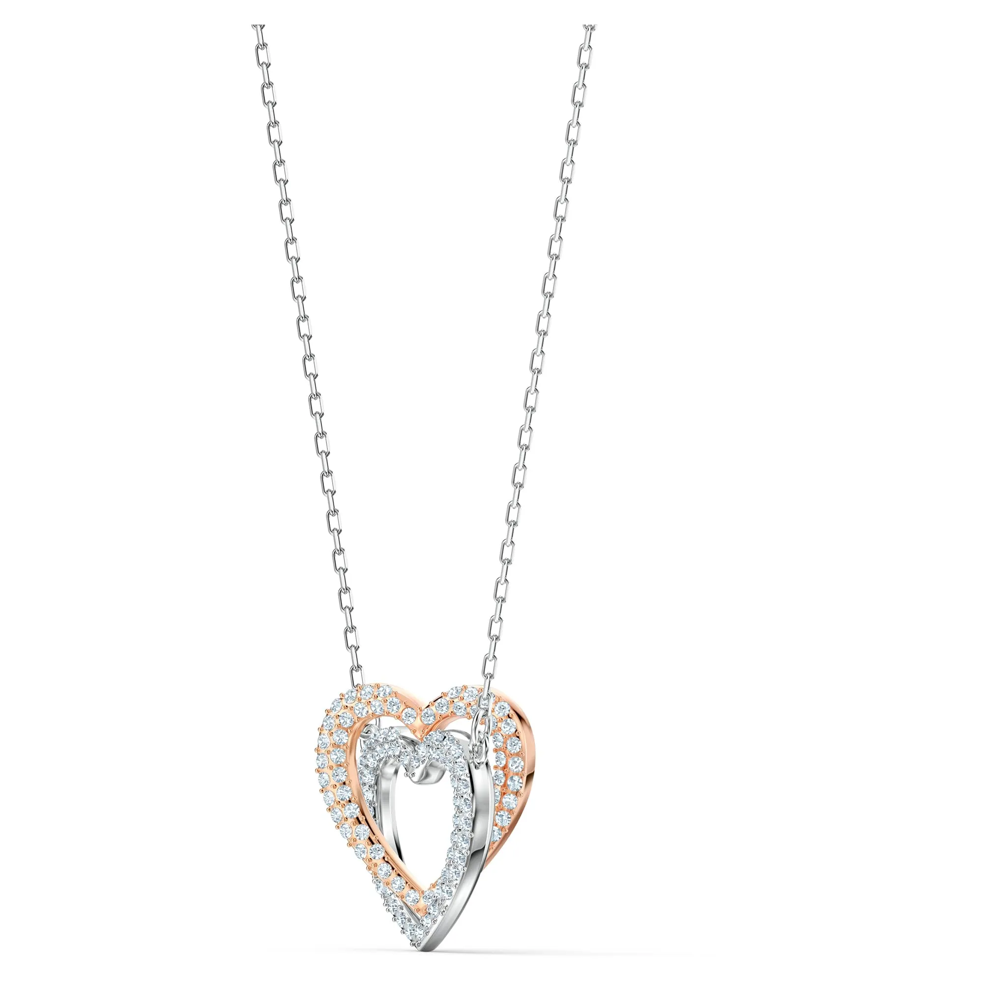 Swarovski Collana Swarovski Infinity, Cuore, Bianca, Mix di finiture - immagine 5