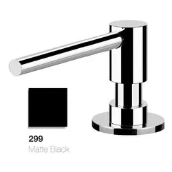 Dosa sapone Incasso top (250ml) OXYGENE Matt black 29658 299 - immagine 1