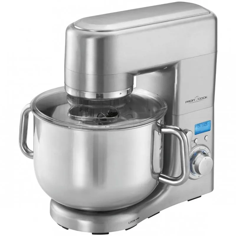 Impastatrice Mixer ProfiCook PC-KM 1096 1500W Acciaio inossidabile - immagine 1