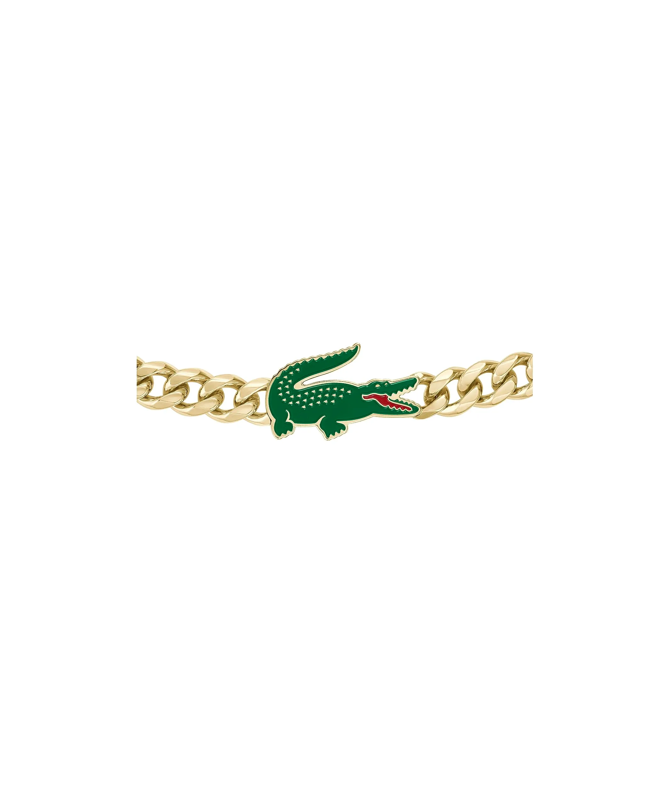 Lacoste Braccialetto a catena da uomo Collezione ARTHOR in Acciaio Inossidabile, Oro Gold - immagine 2