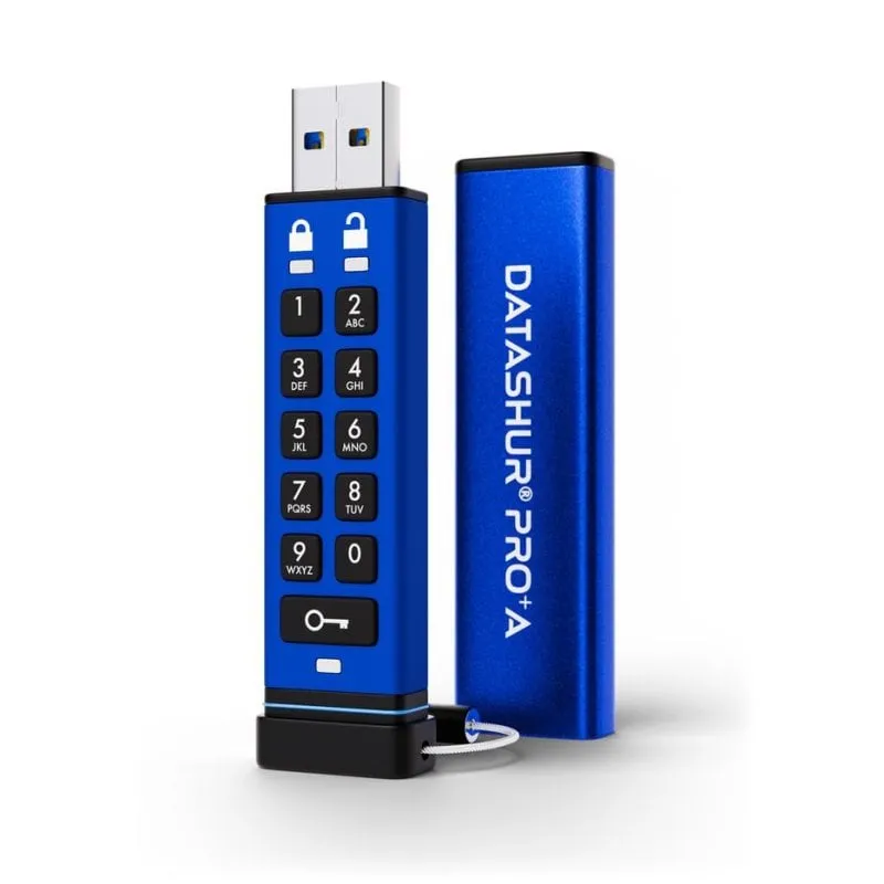 Unità flash USB iStorage datAshur PRO+A 32 GB sicura e resistente - immagine 1