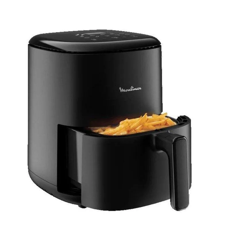 Friggitrice ad Aria Moulinex Easy Fry Compact EZ145820 3L 1300W Touch 10 Programmi Nera - immagine 1