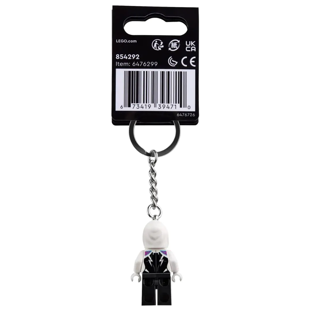 LEGO MARVEL 854292 – Portachiavi Ghost-Spider – dai 6 anni, Bianco - immagine 3