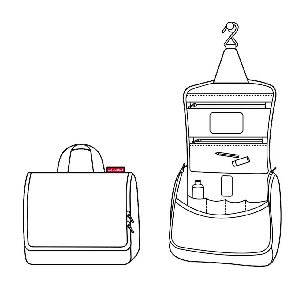 Reisenthel Travelling Kulturtasche, Rot - immagine 3