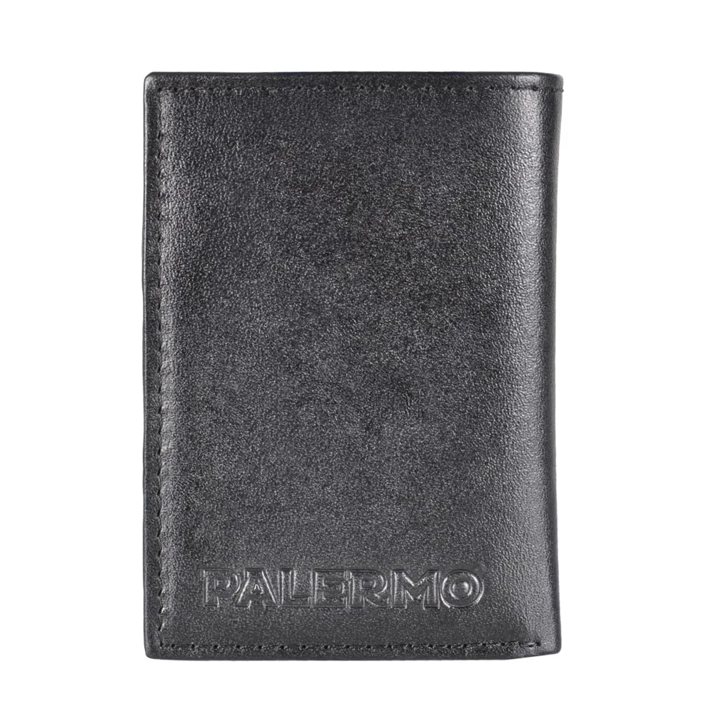 Portacarte di credito in Pelle RFID con logo impresso a caldo. Prodotto ufficiale PALERMO 303653 - immagine 3