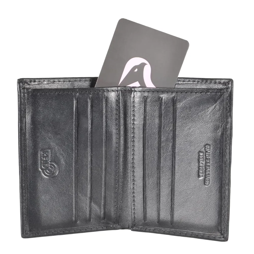 Portacarte di credito in Pelle RFID con logo impresso a caldo. Prodotto ufficiale PALERMO 303653 - immagine 4
