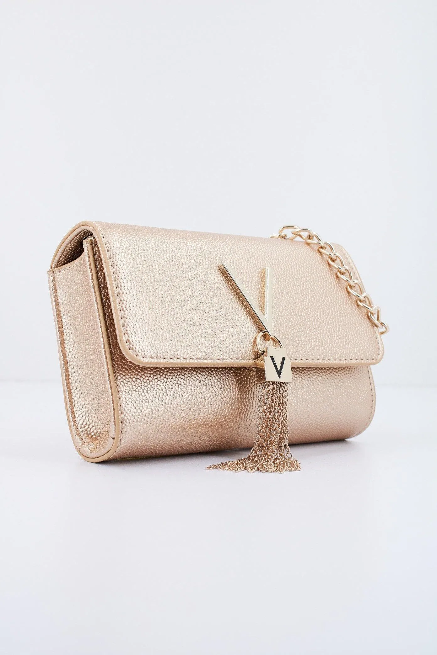 Valentino by Mario Divina - Pochette da giorno Donna, Oro, 4x11.5x17 cm (B x H T) - immagine 9