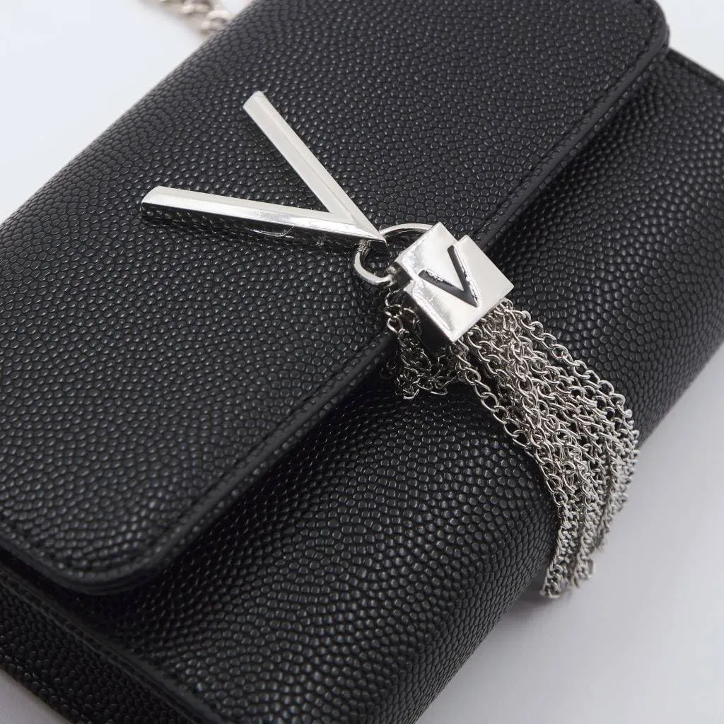 Valentino by Mario Divina - Pochette da giorno Donna, Nero, 4x11.5x17 cm (B x H T) - immagine 2