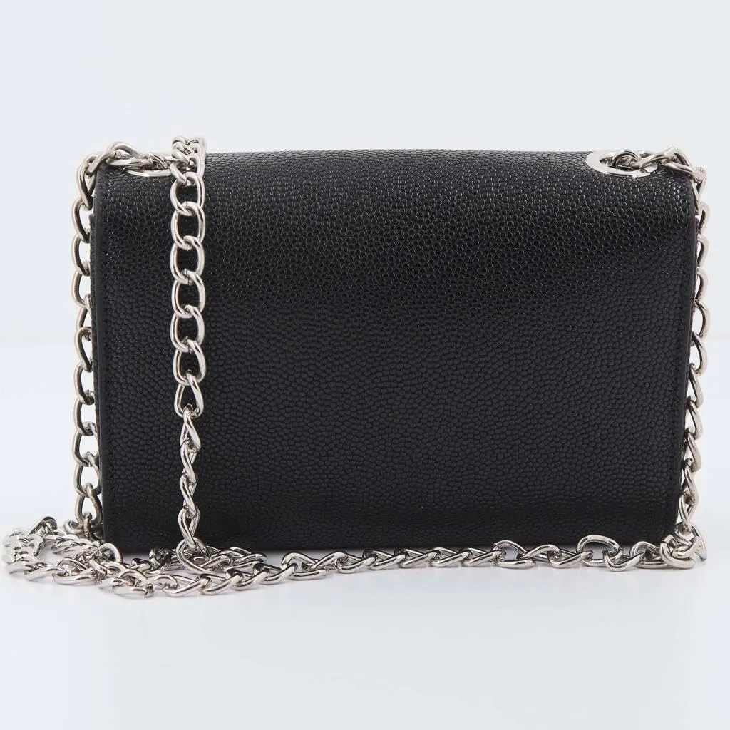 Valentino by Mario Divina - Pochette da giorno Donna, Nero, 4x11.5x17 cm (B x H T) - immagine 5