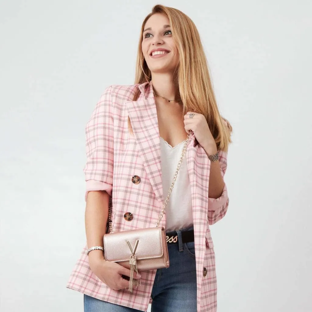 Valentino 1R4-DIVINA - Accessori da viaggio- Custodia per trucchi Donna, oro rosa, Talla única - - immagine 2