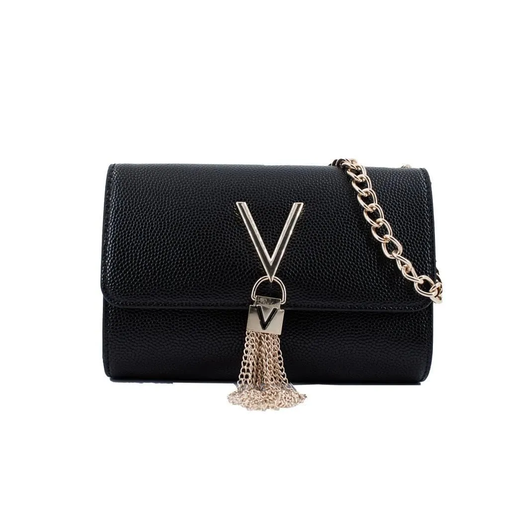 Valentino 1R4-DIVINA, Borsone Donna, Nero/Oro, Talla Única - immagine 1