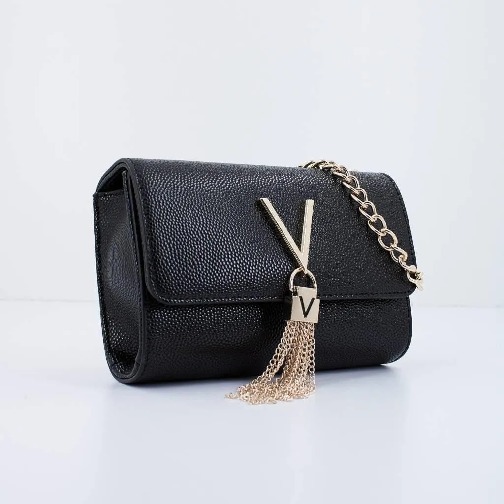 Valentino 1R4-DIVINA, Borsone Donna, Nero/Oro, Talla Única - immagine 3