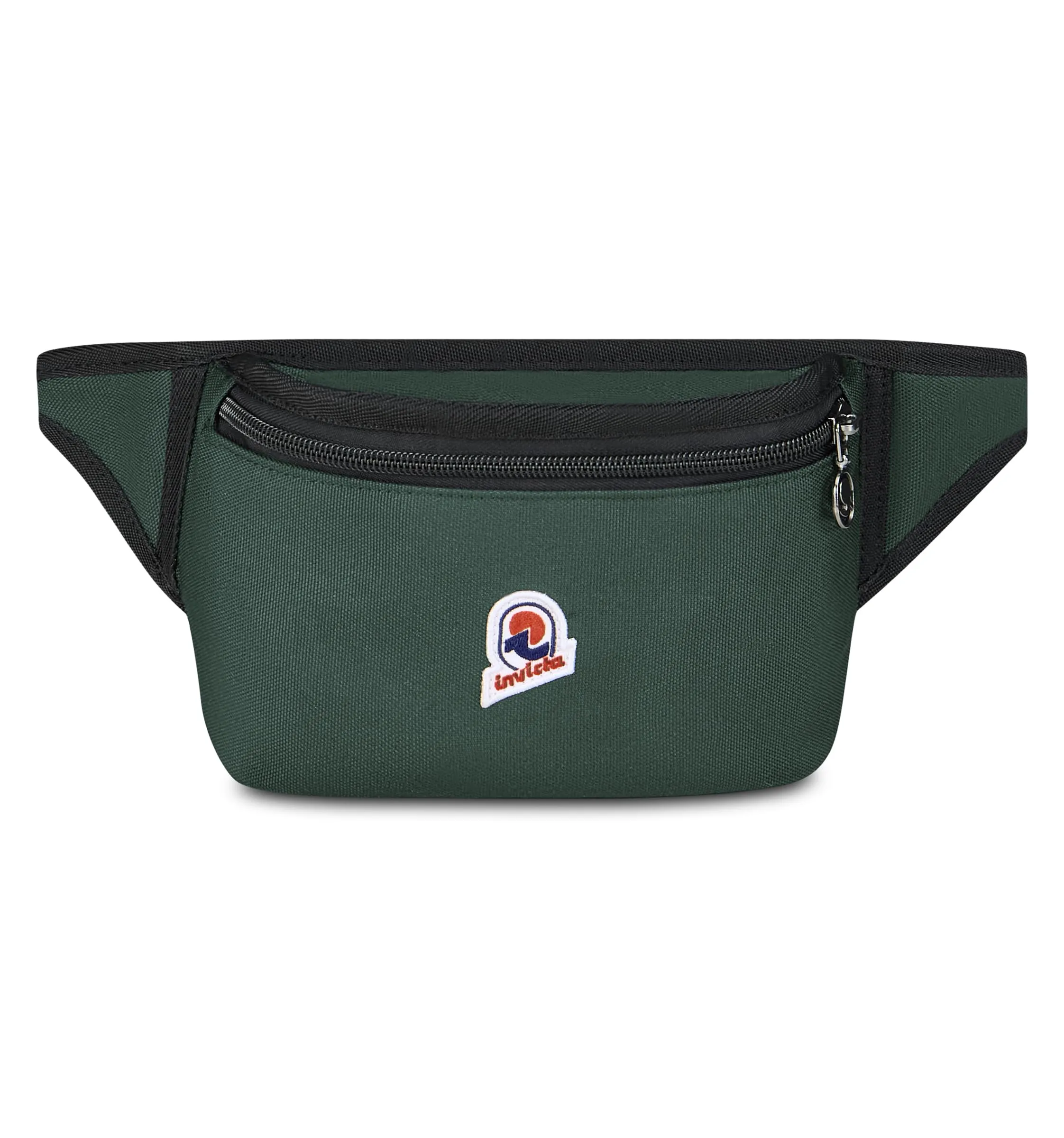 Invicta Marsupio Tulgo S Urban Uomo Donna,Verde, Compatto per Viaggio, Tempo Libero e Città, Cinghia Regolabile, Tasca Interna con Zip, 14 x 34 x 6,5 cm - immagine 1