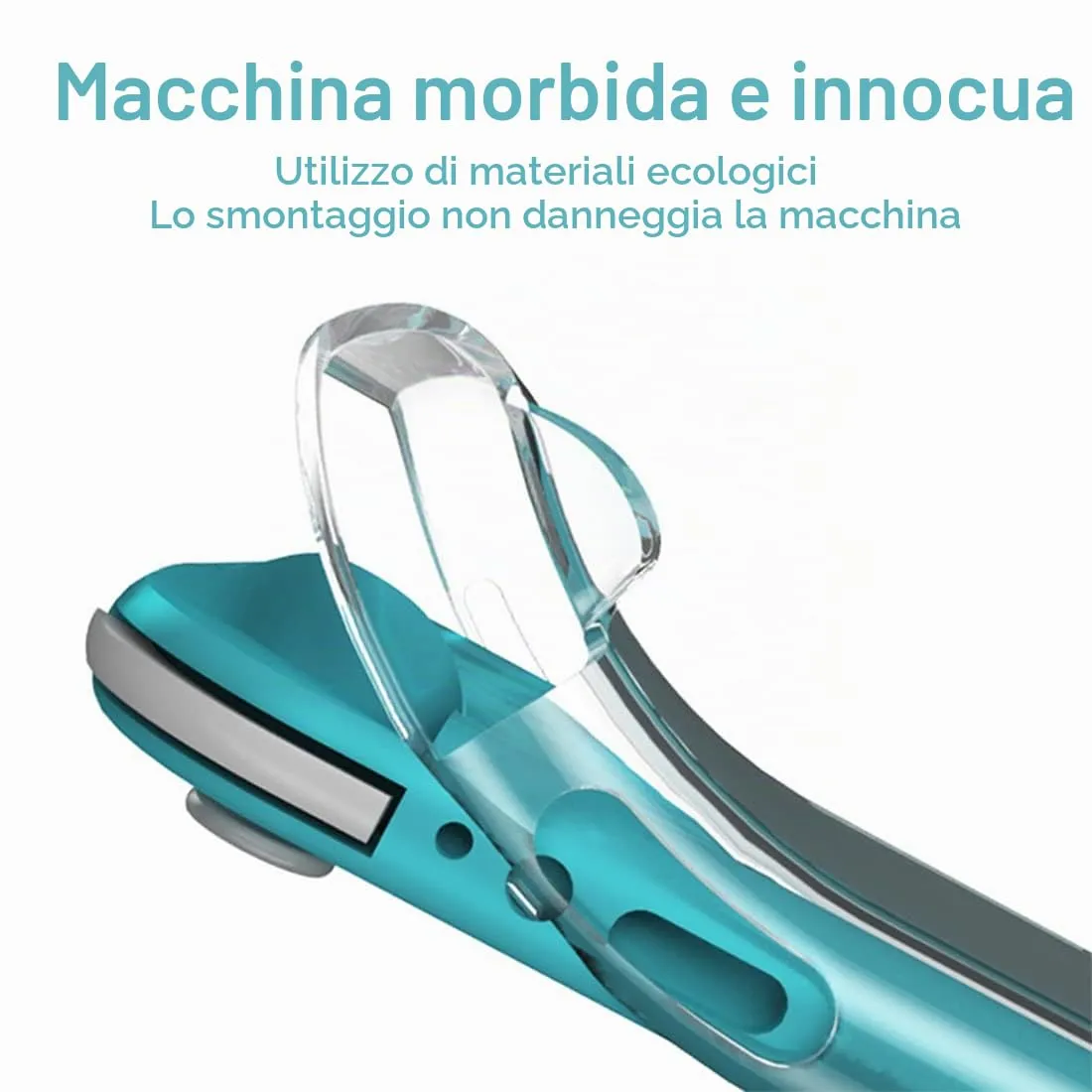 CUZKC Custodia per Nintendo Switch Lite,custodia morbida in TPU, custodia protettiva antiurto resistente ai graffi per Nintendo Switch Lite - trasparente. - immagine 3