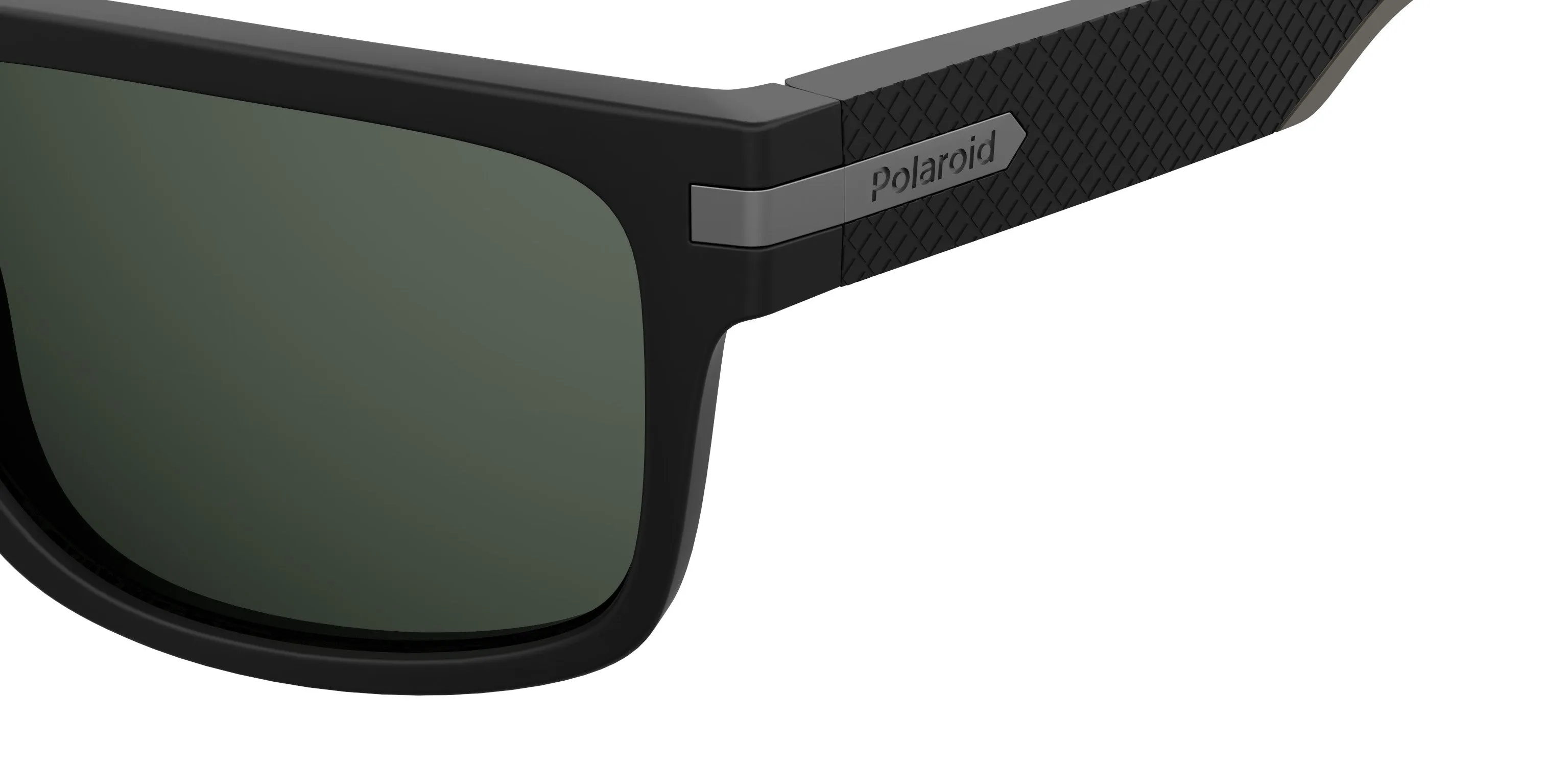 Polaroid PLD 2066/S 003/M9 Occhiali da sole Plastica Nero Grigio Squadrata Polarizzata - immagine 3