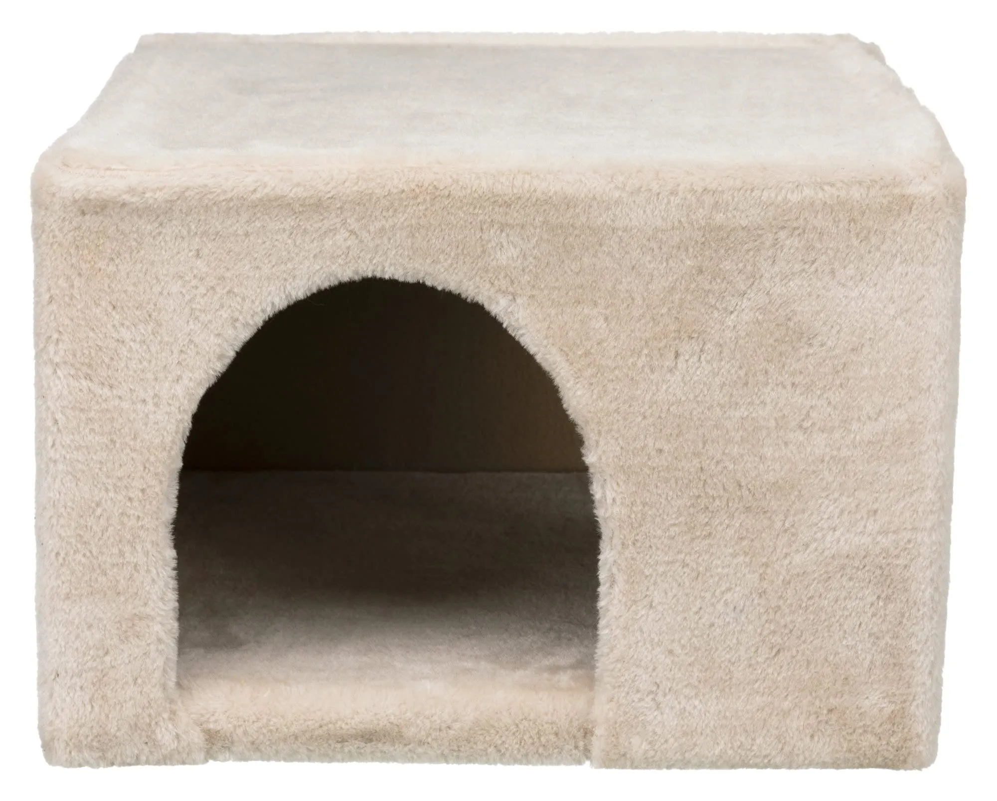 TRIXIE Cave di Peluche per Conigli/porcellini d'India, 36 x 25 x 36 cm, Beige, 3230 g - immagine 3