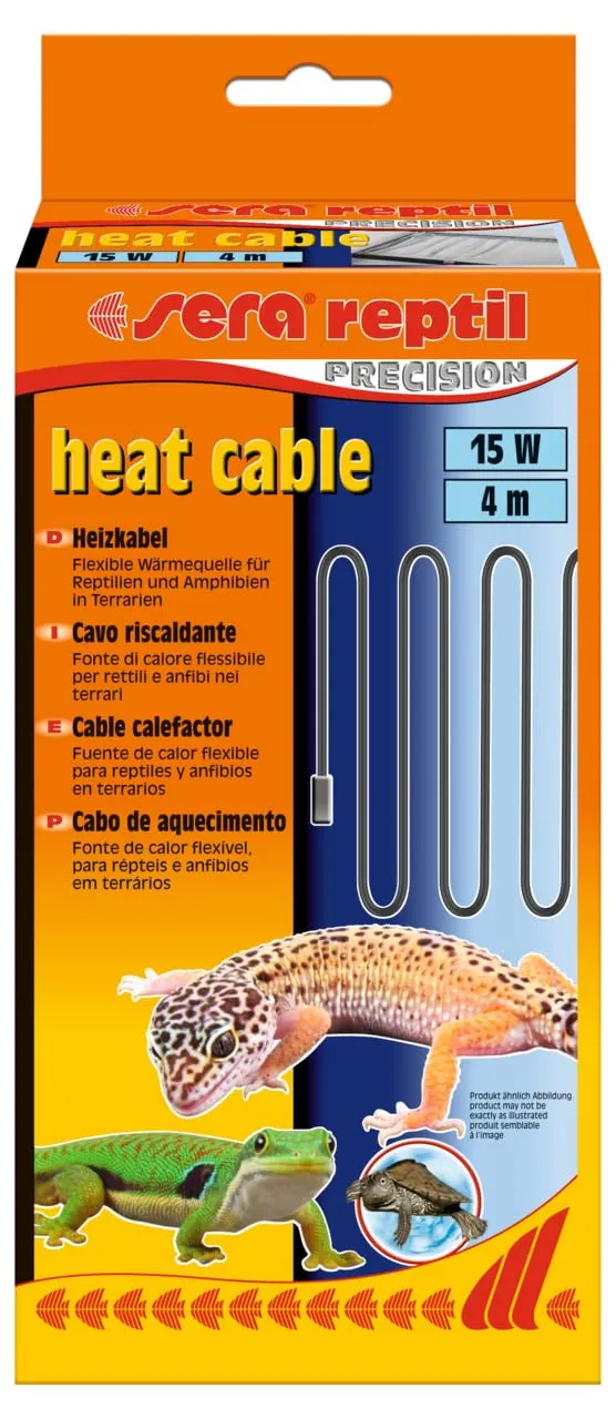 Sera Reptil Heat Cable 4m / 15W - Cavo riscaldante per terrari - immagine 1