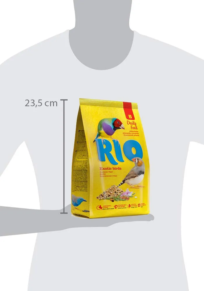 RIO Mangime Completo per Uccelli Esotici | 500 g | Miscela appositamente formulata di semi e cereali selezionati e amati | Per l'alimentazione quotidiana - immagine 7