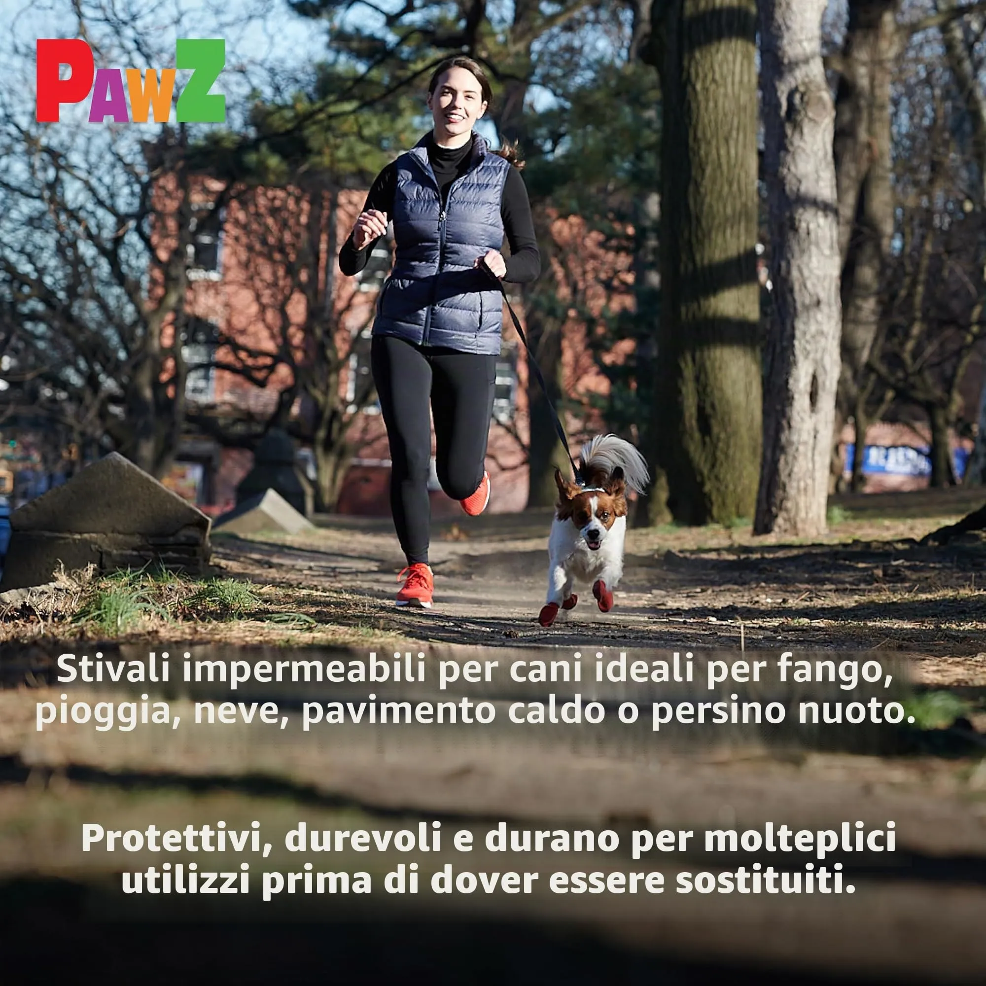 Botas para Perros Protex Protective, Color Negro, Small - immagine 7