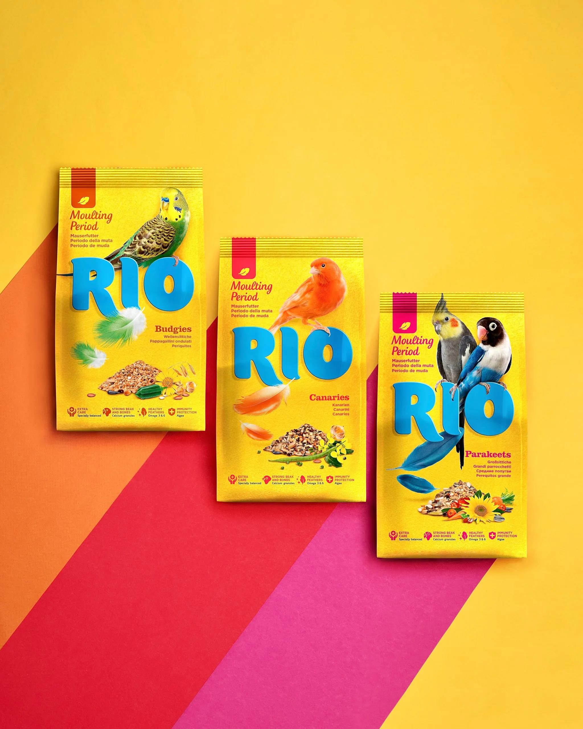 RIO Feed for Budgies. Moulting Period Feed 1000 Gram - immagine 5