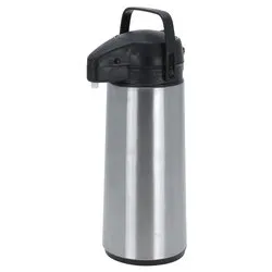 Thermos con erogatore pompetta inox (1,8Lt) EXCELLENT HOUSEWARE Inox satinato C80700270 - immagine 1