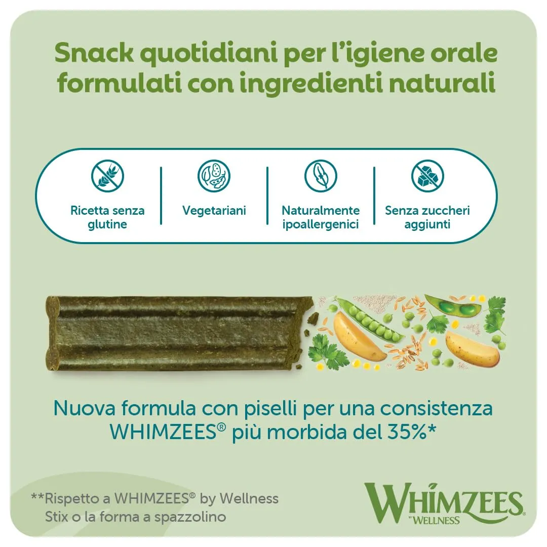 WHIMZEES Stix Soft XS, 56 Pezzi – Taglia XS - immagine 4