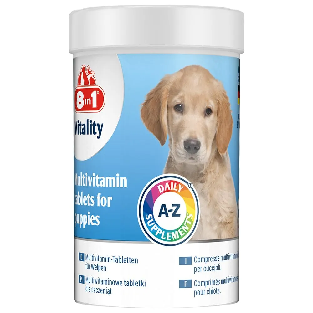 8in1 Vitamine per Cuccioli – Integratore Multivitaminico - 100 Compresse - immagine 1