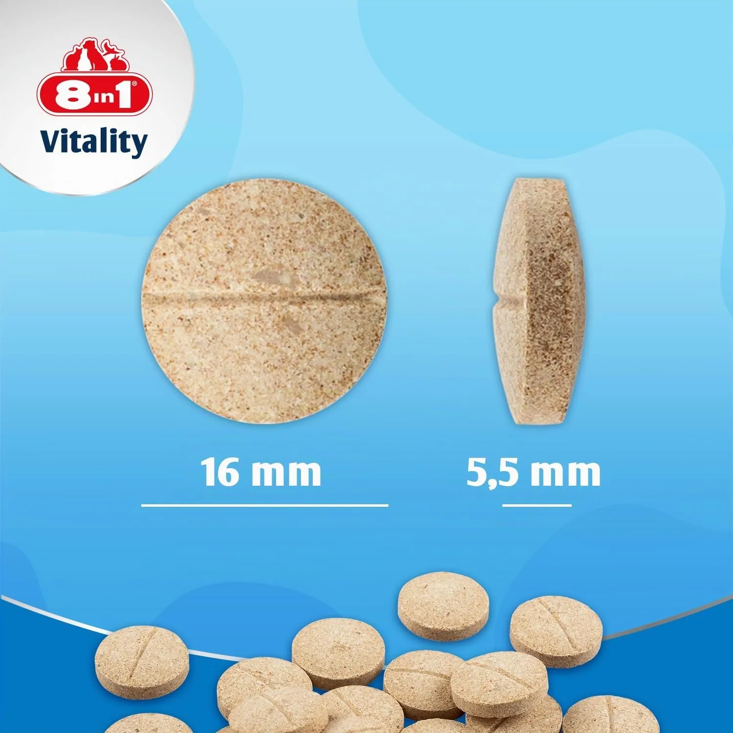 8in1 Vitamine per Cuccioli – Integratore Multivitaminico - 100 Compresse - immagine 4